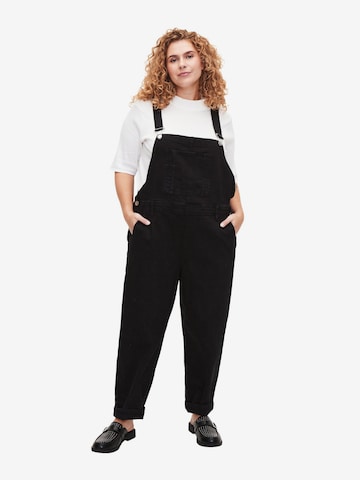 Zizziregular Traperice s tregerima 'Jevlia' - crna boja: prednji dio