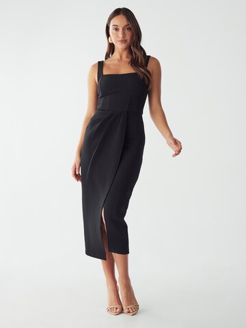Robe de soirée 'ABRIEL' BWLDR en noir : devant