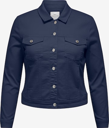 ONLY Carmakoma Jacke in Blau: Vorderseite