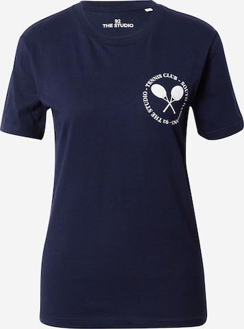 92 The Studio T-Shirt in Blau: predná strana