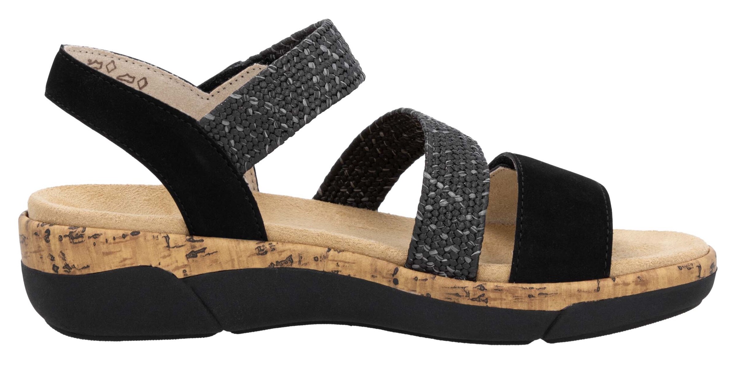 Sandalo di REMONTE in nero