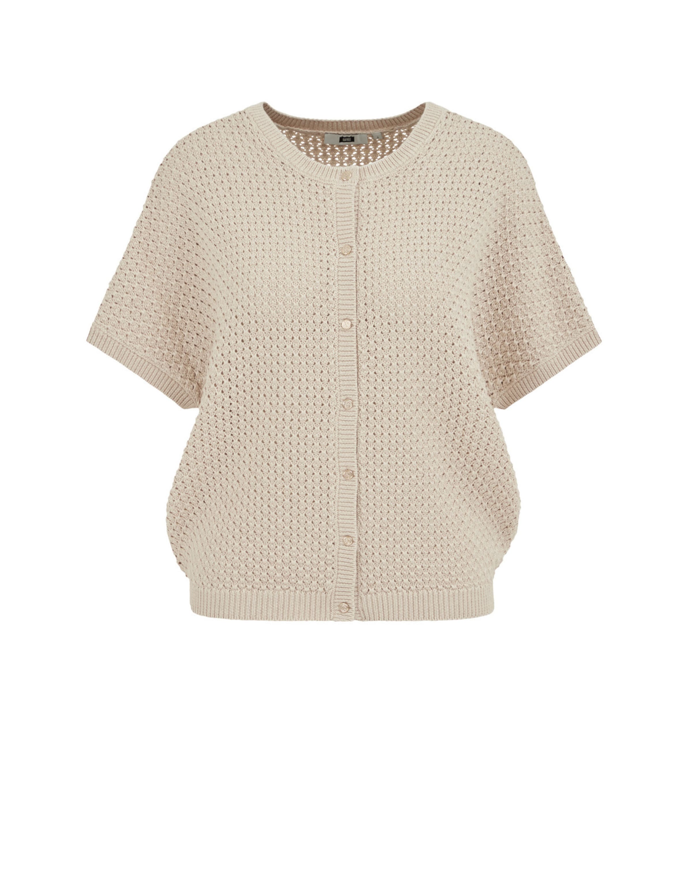 WE Fashion Kardigán - bézs: elől