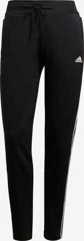 Regular Pantalon de sport 'Designed 2 Move 3-Stripes' ADIDAS SPORTSWEAR en noir : devant