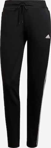ADIDAS SPORTSWEAR Normalny krój Spodnie sportowe 'Designed 2 Move 3-Stripes' w kolorze czarny: przód