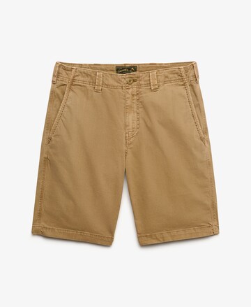 Superdry & Co Regular Chino in Bruin