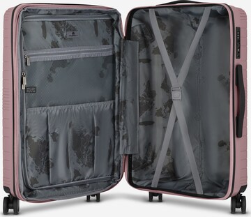 Franky Suitcase Set 'Dallas 3.0' in Pink