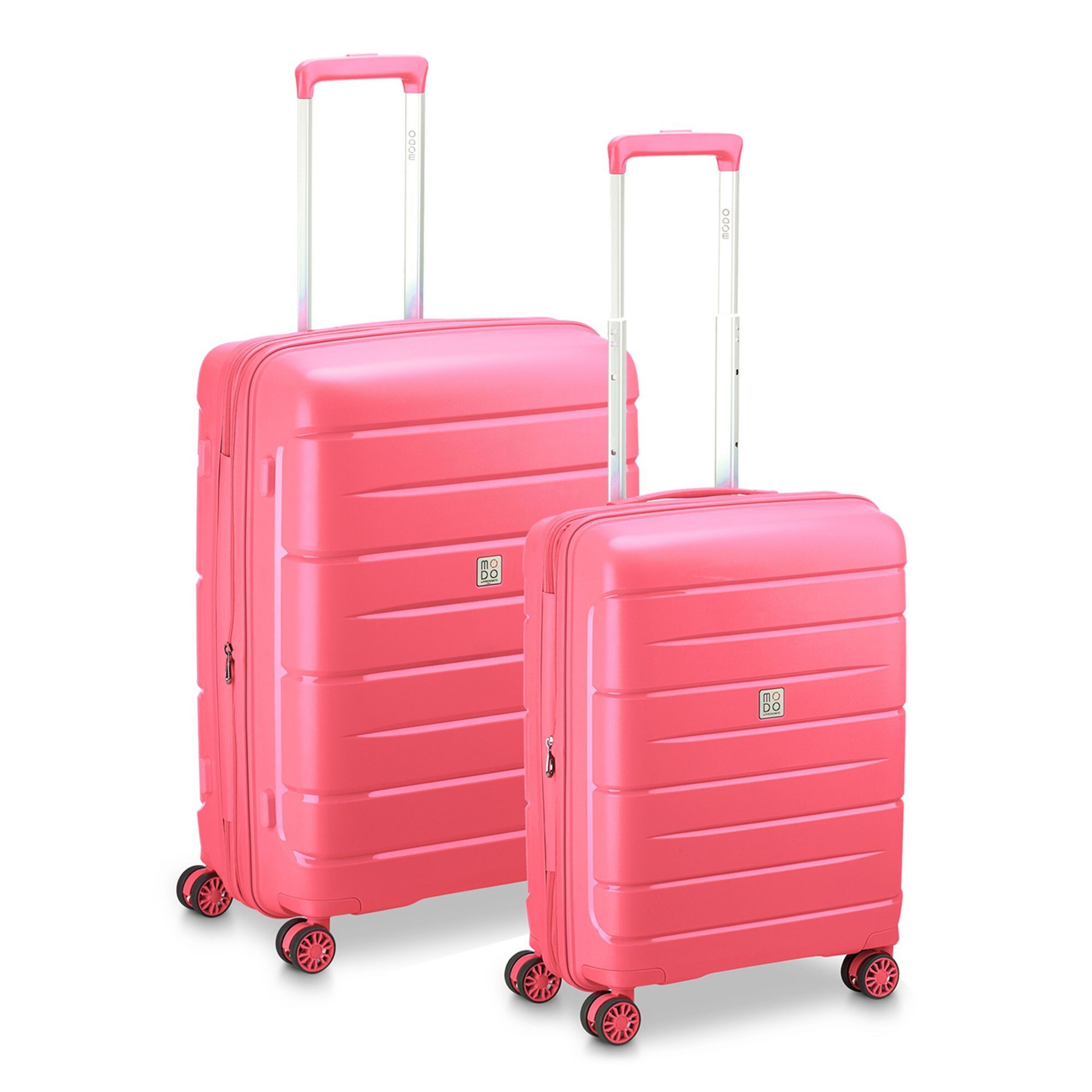 MODO by Roncato Suitcase Set 'Starlight 3.0' in Pink: front