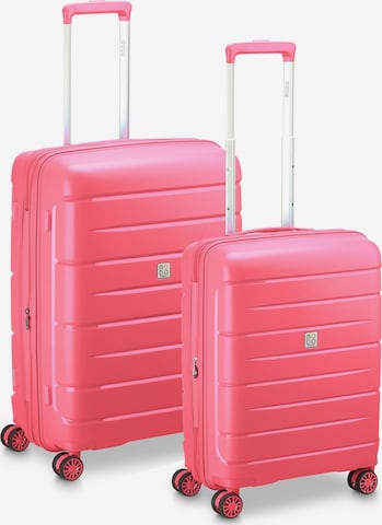 MODO by Roncato Kofferset 'Starlight 3.0' in Pink: Vorderseite