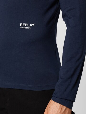 REPLAY T-Shirt in Blau