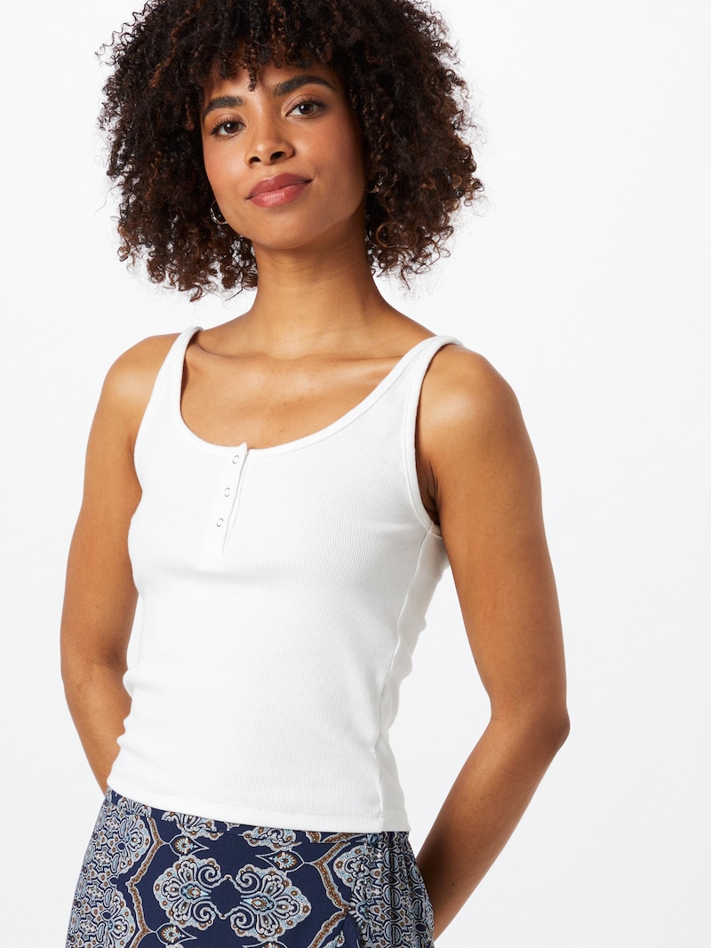 Women Clothing ABOUT YOU Going out tops & vests White