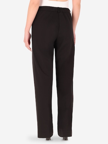 Distretto12 Loosefit Broek 'Milano' in Zwart