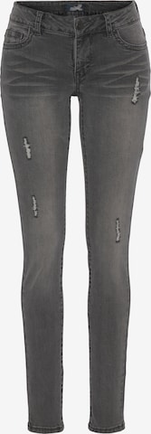 ARIZONA Skinny Jeans in Grey: front