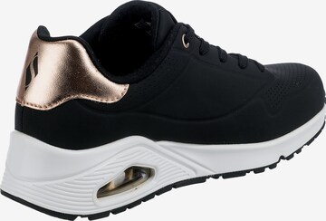 SKECHERS - Sapatilhas baixas 'Uno - Golden Air' em preto