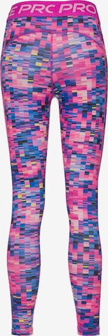 NIKE Skinny Sportbroek 'PRO DF' in Blauw