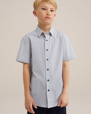 WE Fashion Regular fit Ing - kék: elől