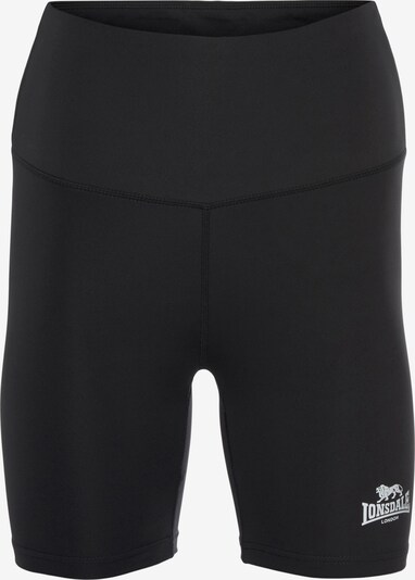 LONSDALE Shorts in schwarz / weiß, Produktansicht