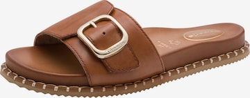 Tamaris Pantolette in Braun: Vorderseite