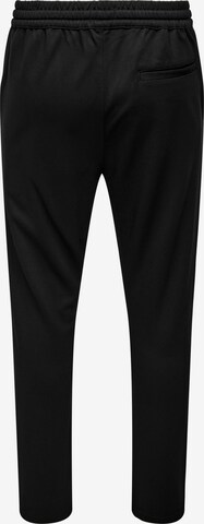 Only & Sons Regular Trousers 'Linus' in Black