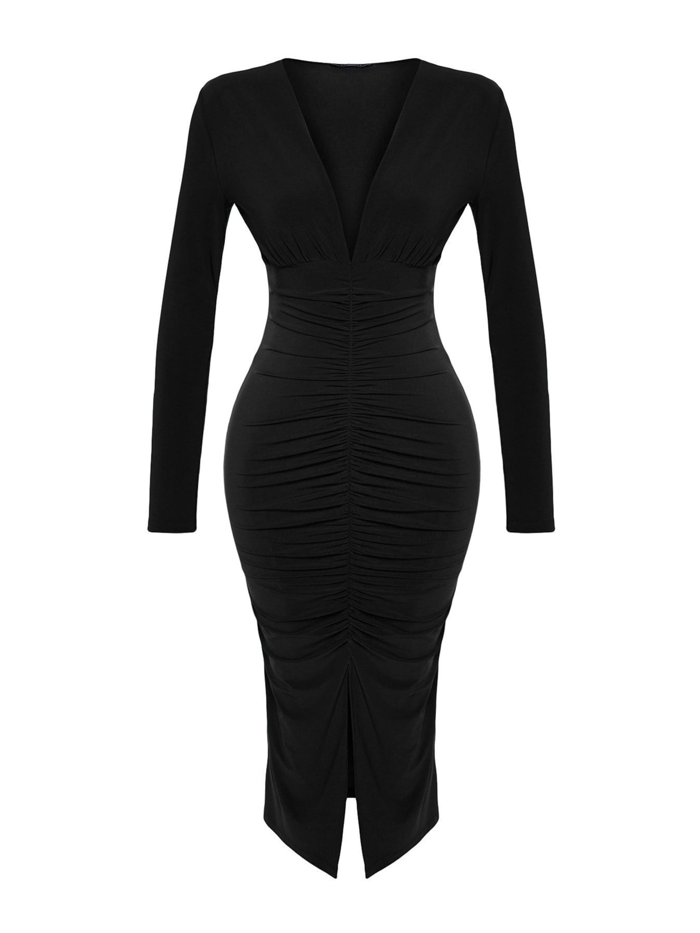Robe Trendyol en noir : devant