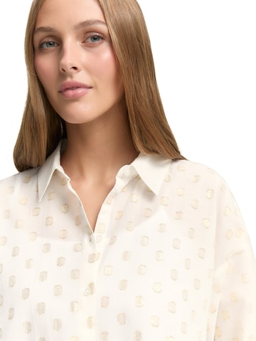 TOM TAILOR DENIM Blouse in White