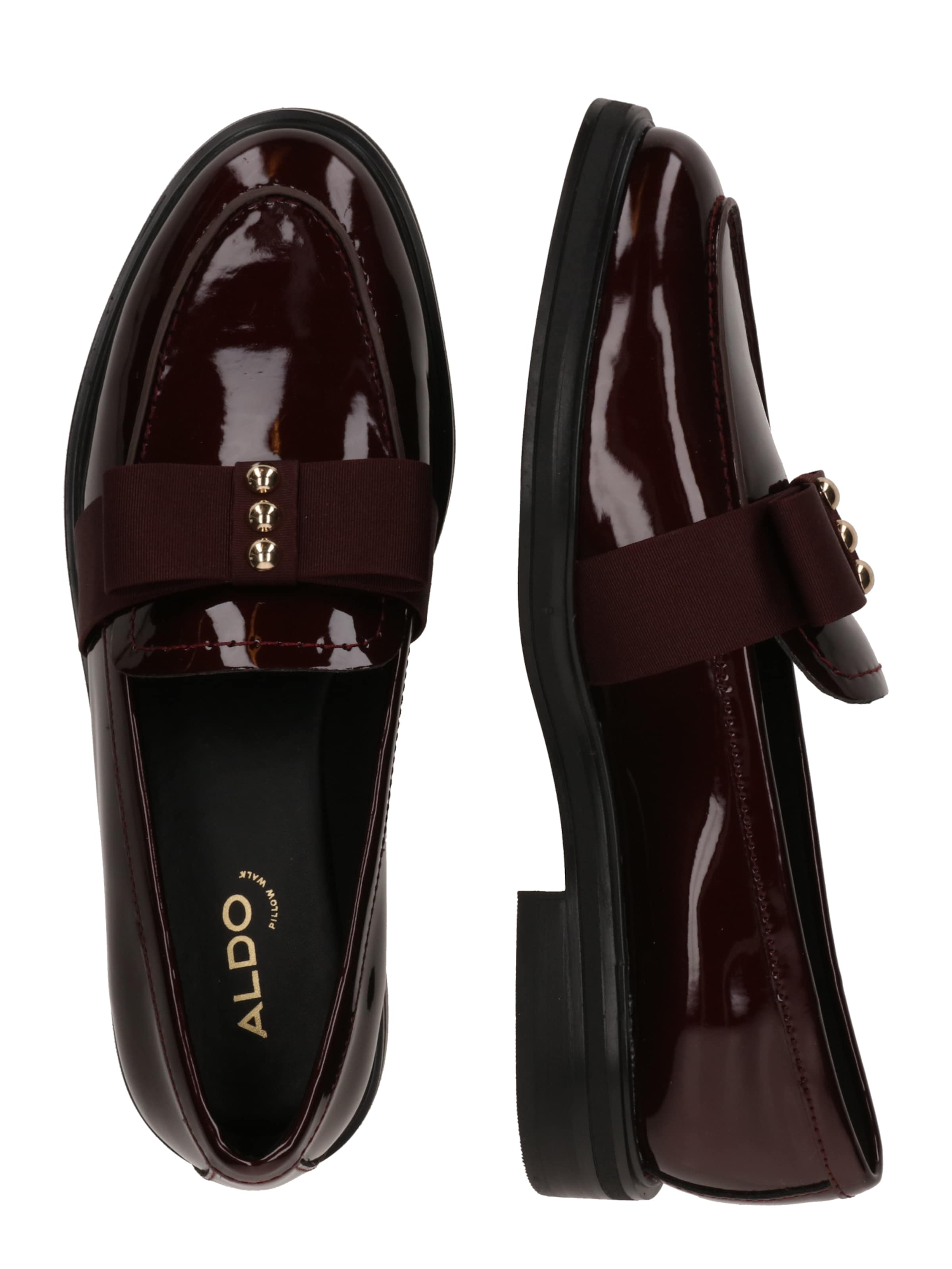 ALDO - Sapato Slip-on 'BISSOM' em castanho