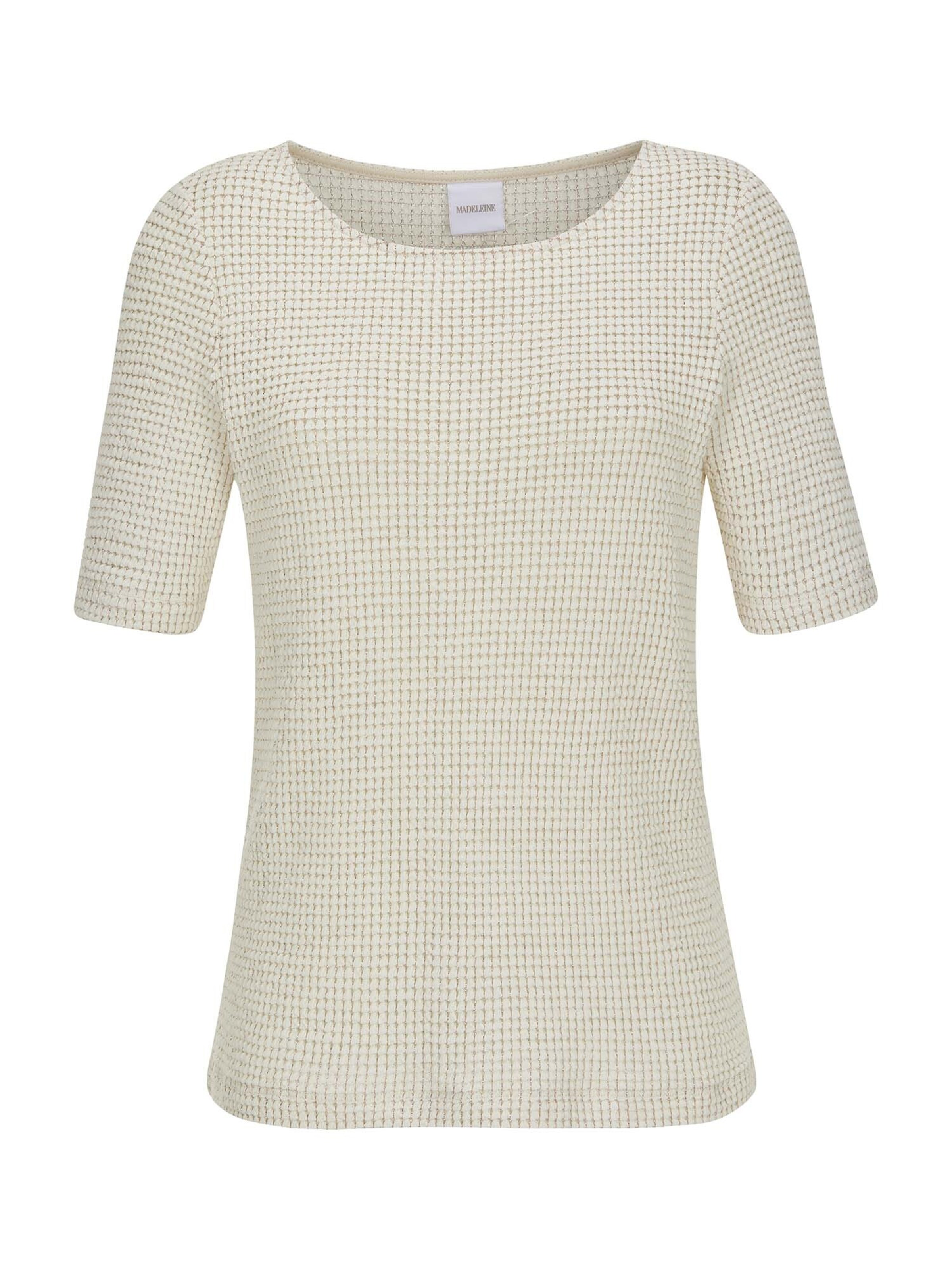MADELEINE Shirt in Weiß: Vorderseite