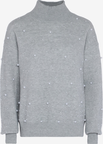 Pull-over faina en gris : devant