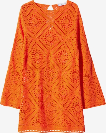 MANGO Kleid 'MARTES' in Orange: predná strana