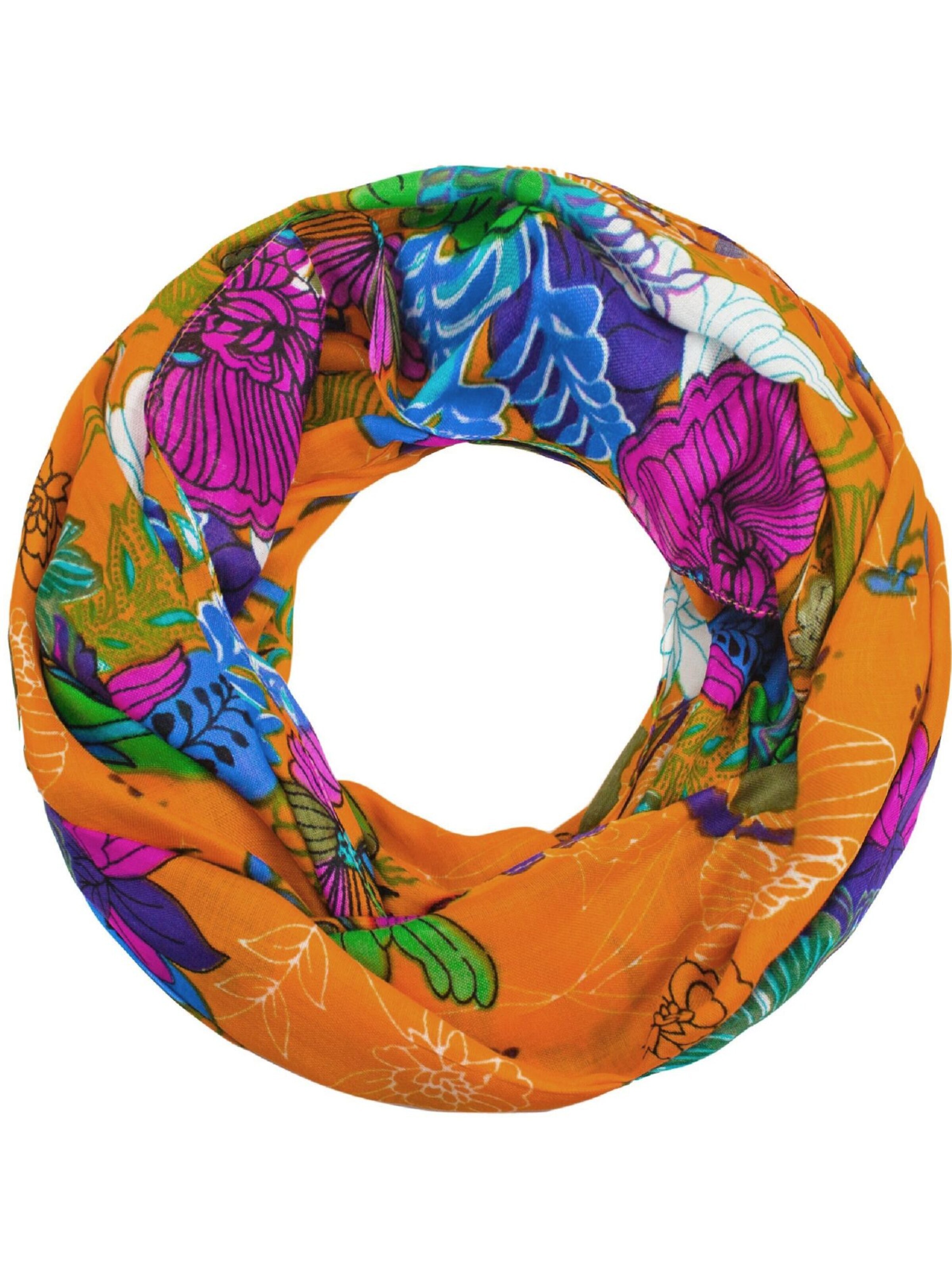 Sunsa Schlauchschal 'Sunsa'‌‌‌‌‌‌‌‌‌‌ in Orange: Vorderseite