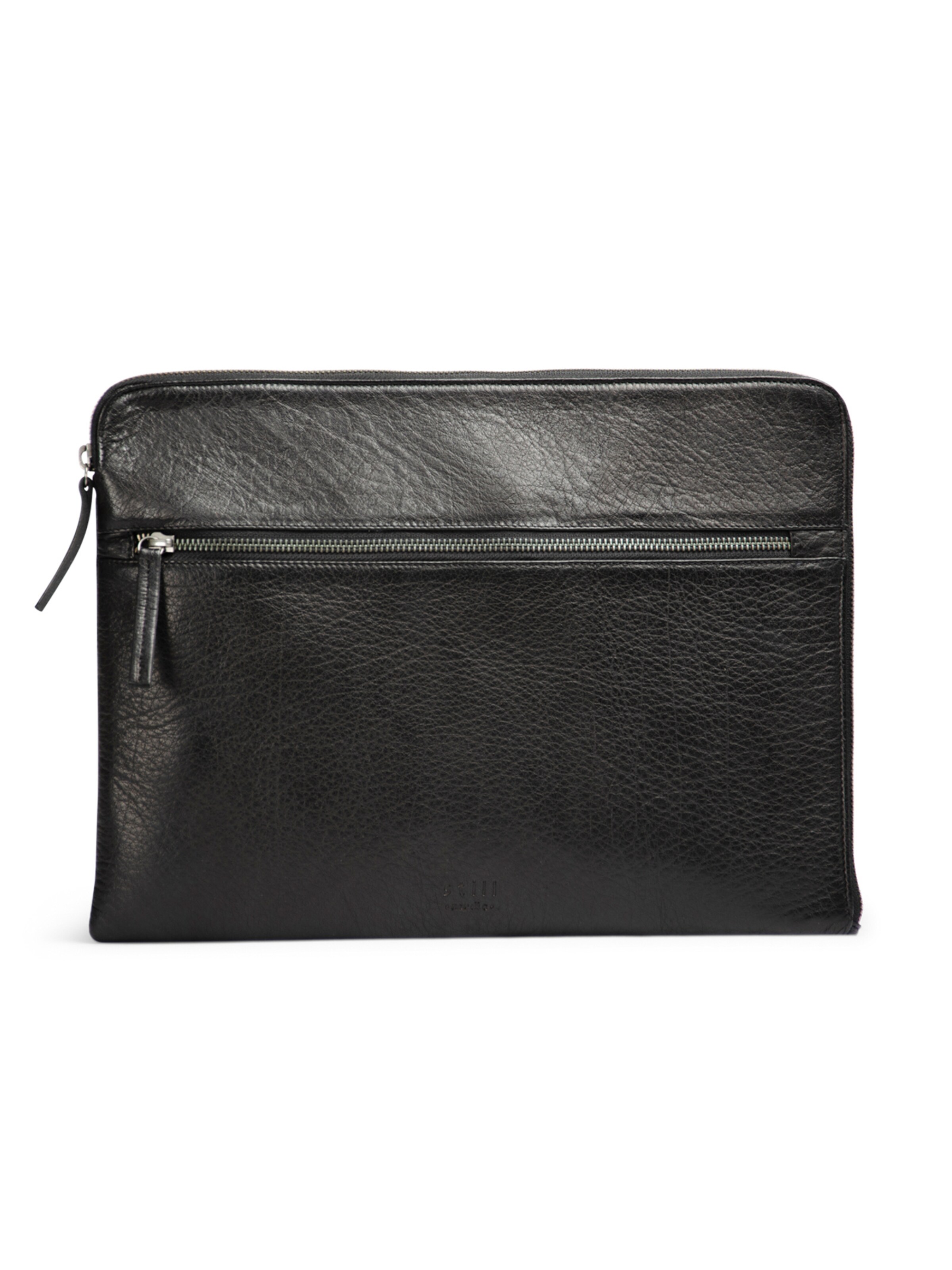 still Nordic Tietokonelaukku 'Clean' värissä musta: etupuoli