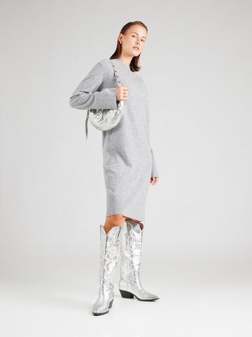 YAS Knitted dress 'YASEMILIE' in Grey