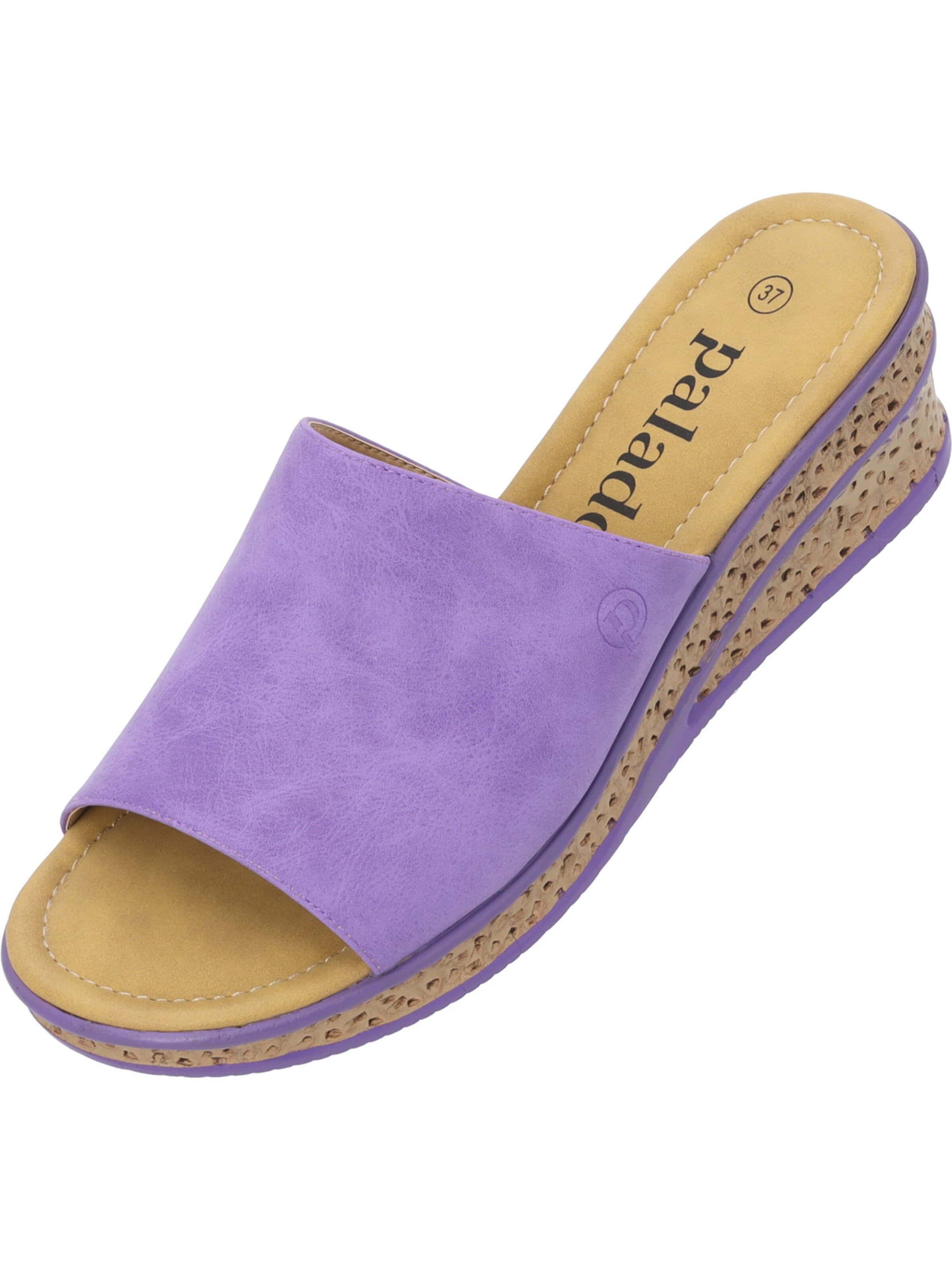 Palado Pantolette 'Palado Niserios'‌‌‌‌ in Lila: Vorderseite