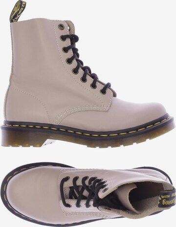 Dr. Martens Dress Boots in 37 in Beige: front