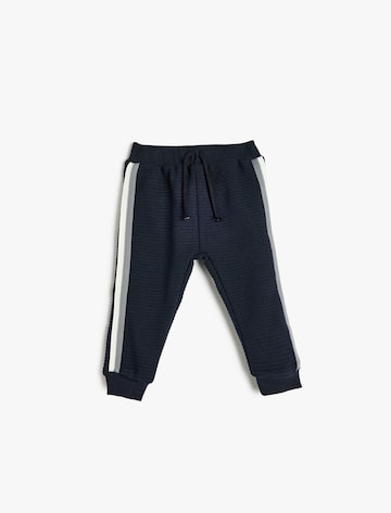 Koton Tapered Broek in Blauw: voorkant