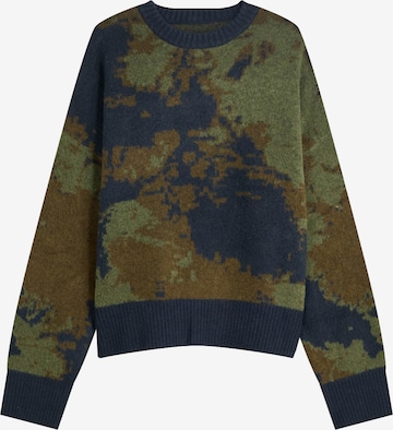 Bershka Neulepaita värissä vihreä: etupuoli