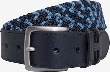 Hackett London Riem in Blauw: voorkant