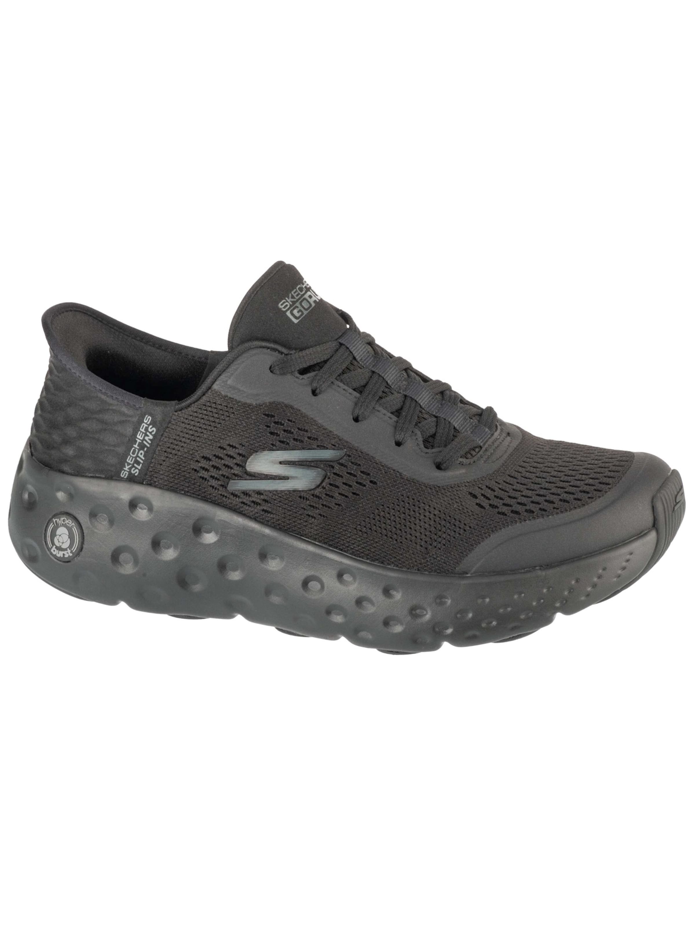 SKECHERS Running Shoes 'Skechers Slip-Ins: Max Cushioning - Hyper Craze' in Black: front