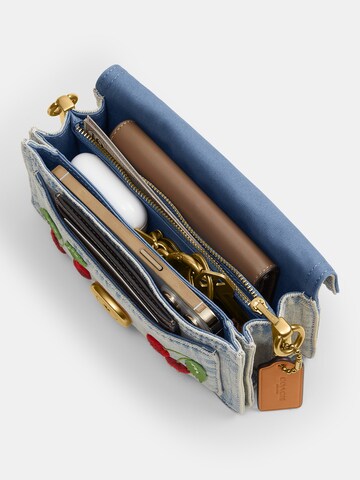 Borsa a spalla di COACH in blu