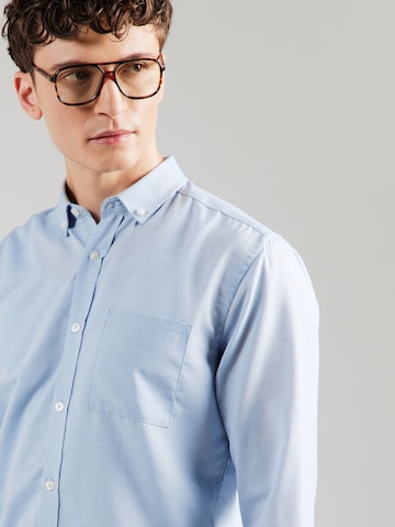 Slim fit Cămașă 'ONSAlvares' de la Only & Sons pe albastru