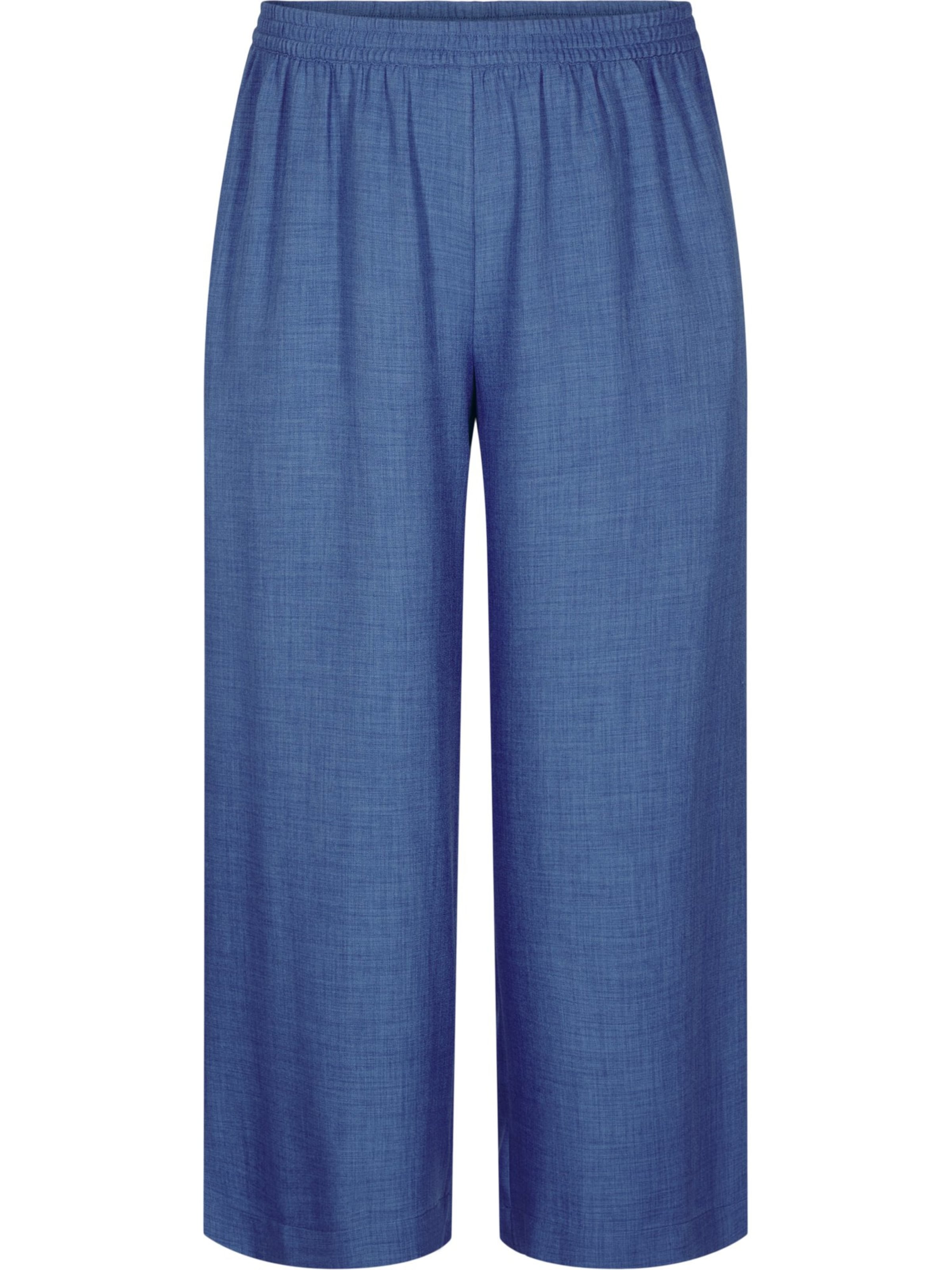 Zizzi Regularen Hlače 'Caalabama' | modra barva: sprednja stran