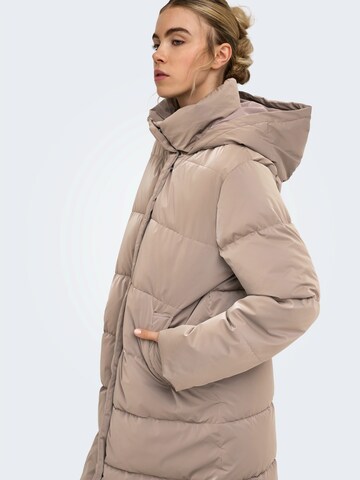 ONLY - Sobretudo de inverno 'ONLBERGEN' em cinzento
