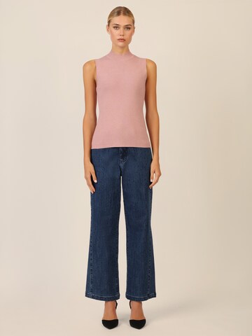 APART Knitted Top in Beige