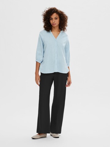 Camicia da donna 'Alberta' di SELECTED FEMME in blu