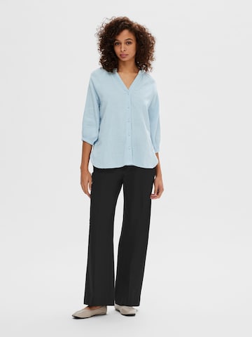 SELECTED FEMME Blouse 'Alberta' in Blauw