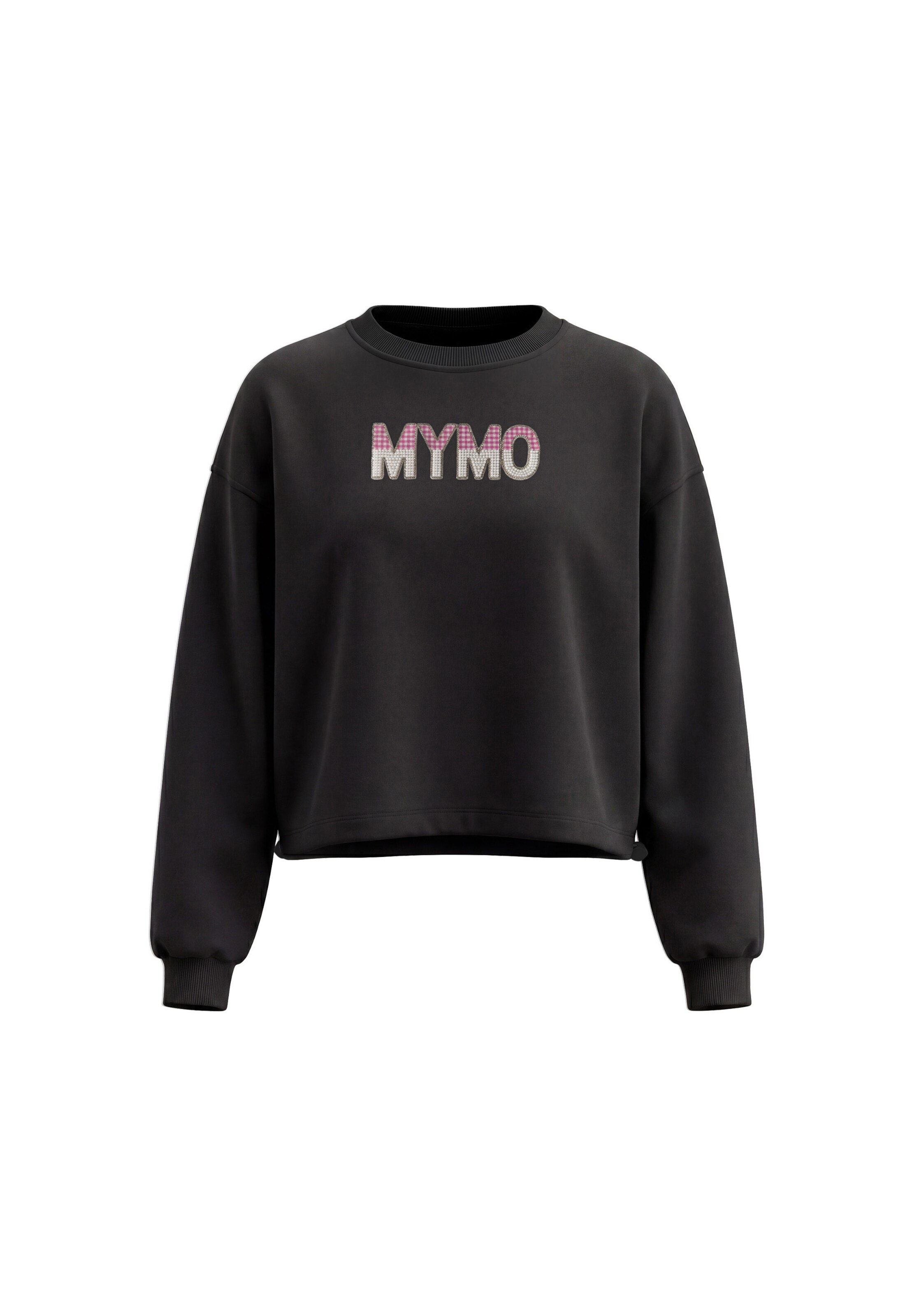 MYMO - Sudadera en negro: frente