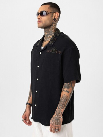 Dandalo Comfort Fit Hemd 'Rob' in Schwarz