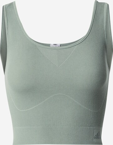 ADIDAS SPORTSWEAR Top in Groen: voorkant