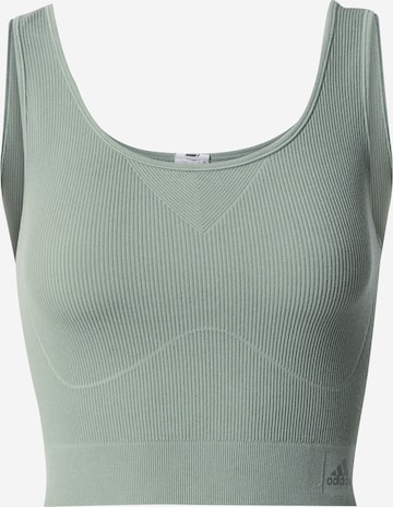 ADIDAS SPORTSWEAR Top in Groen: voorkant