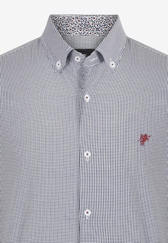 DENIM CULTURE Regular fit Button Up Shirt 'Grant' in Blue