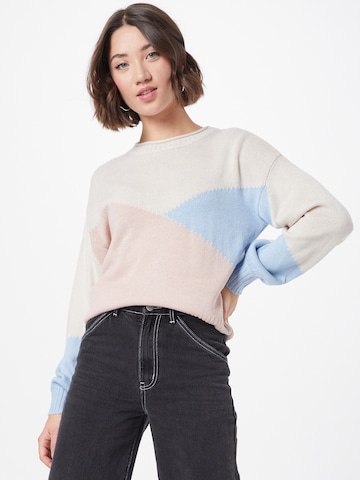 ONLY Sweater 'NICCI' in Beige: front